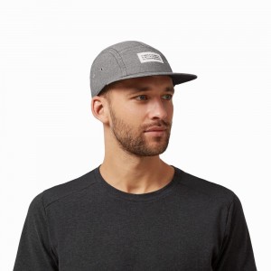 On 5 Panel Hoeden Heren Grijs | 918235CZG