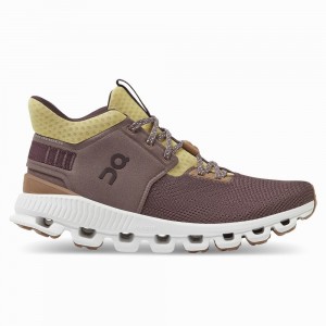 On Cloud Hi Edge Sneakers Dames Paars | 647350QSX