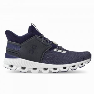 On Cloud Hi Edge Sneakers Heren Blauw | 960381VTJ