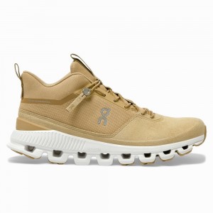 On Cloud Hi Sneakers Dames Goud | 251480EKY