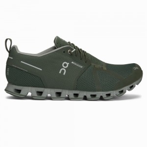 On Cloud Waterproof Road Loopschoenen Heren Olijfgroen | 683504JLT