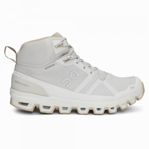 On Cloudrock Waterproof Wandelschoenen Dames Beige | 380716XZS