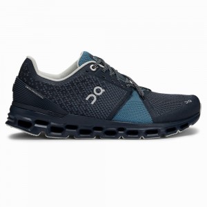 On Cloudstratus Road Loopschoenen Dames Donkerblauw | 785634ATU