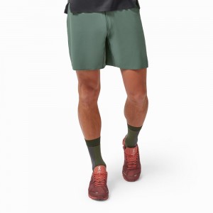 On Lightweight Hardloopshorts Heren Olijfgroen | 683192WXF