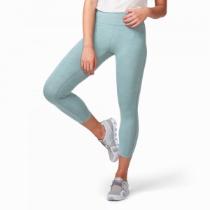 On Tights 7/8 Running Leggings Dames Olijfgroen | 349580JQN