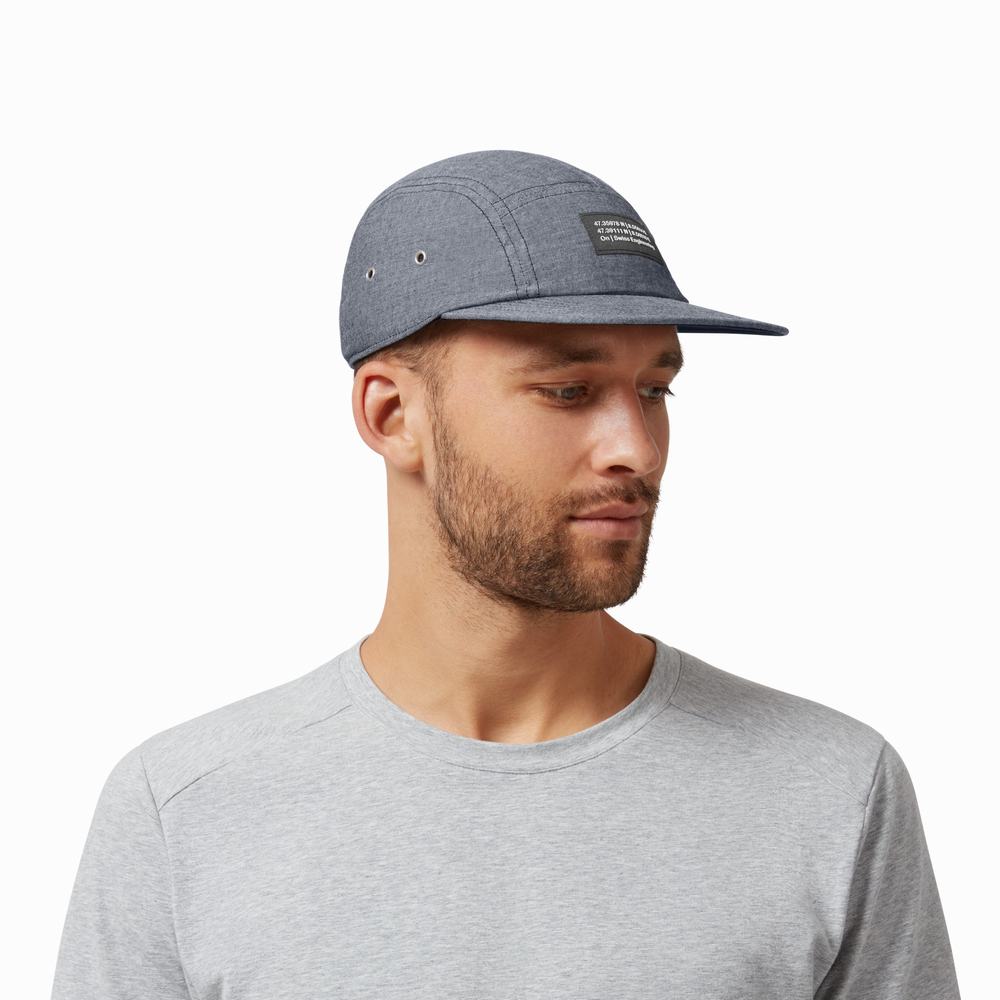 On 5 Panel Hoeden Dames Donkerblauw | 840623MSW