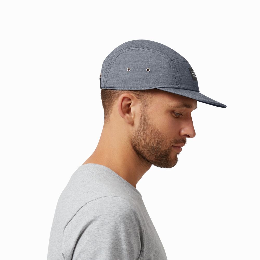 On 5 Panel Hoeden Heren Donkerblauw | 985063NUY