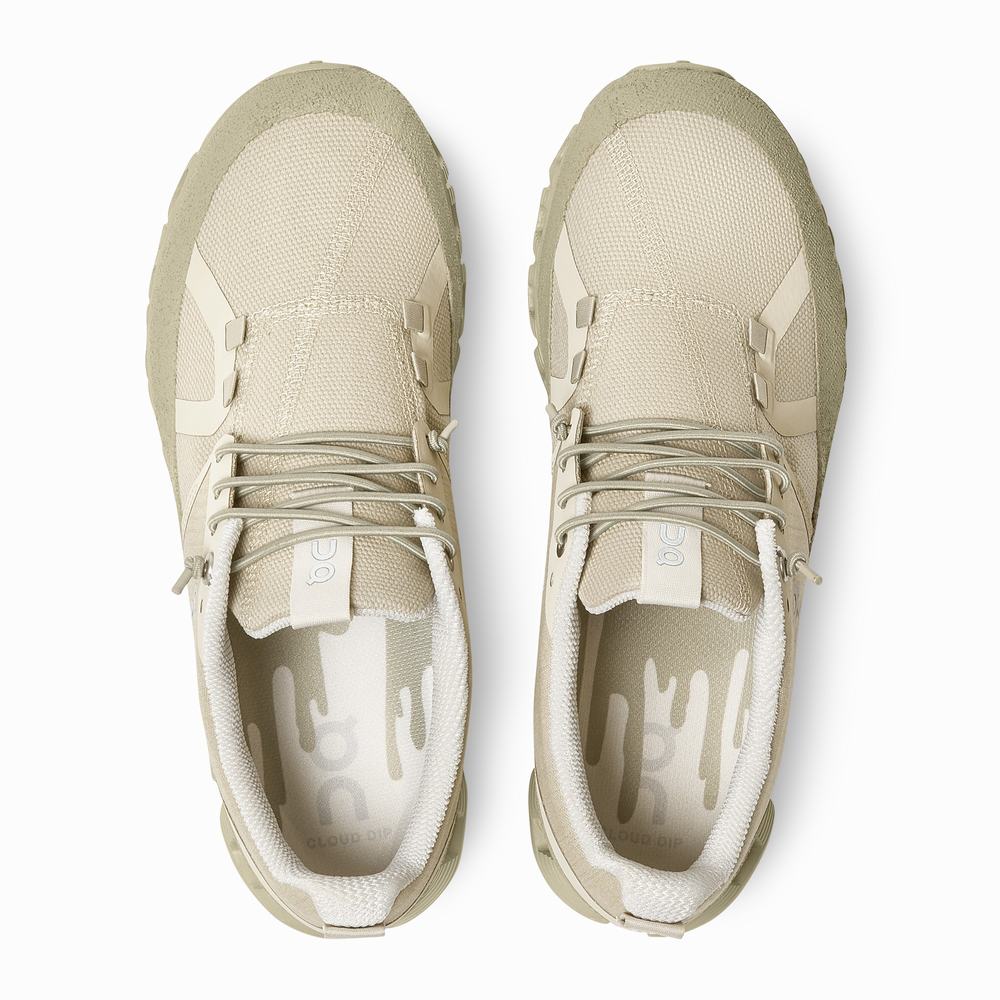 On Cloud Dip Road Loopschoenen Dames Khaki | 743205MXP