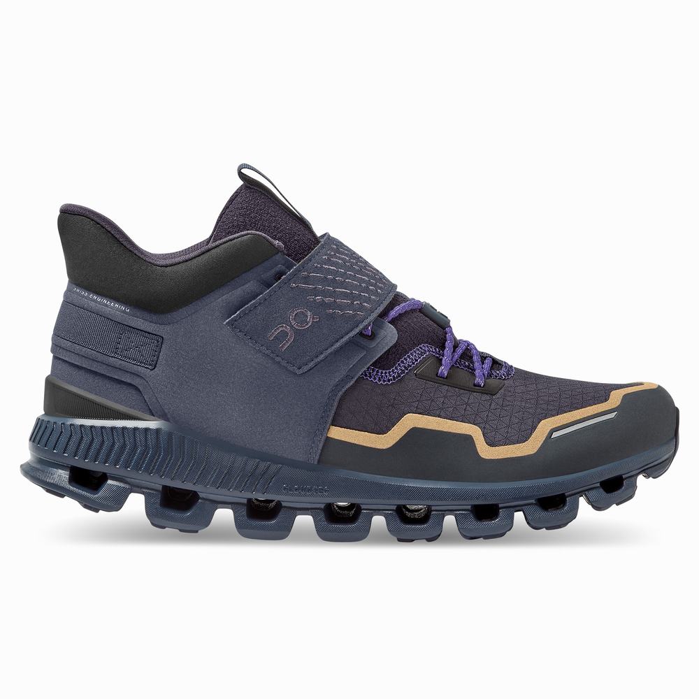 On Cloud Hi Edge Defy Sneakers Heren Donkerblauw Zwart | 405839MOZ