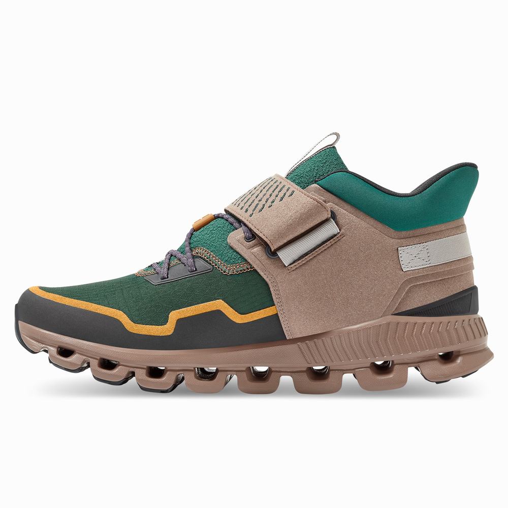 On Cloud Hi Edge Defy Sneakers Heren Groen | 267819ELQ