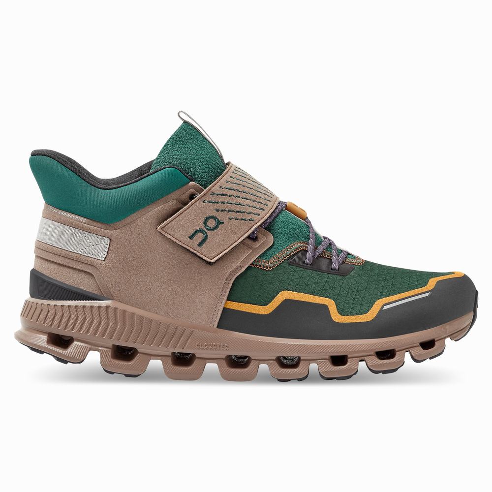 On Cloud Hi Edge Defy Sneakers Heren Groen | 267819ELQ