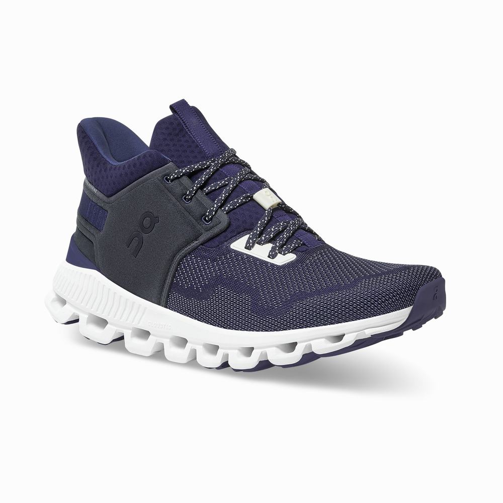 On Cloud Hi Edge Sneakers Heren Blauw | 960381VTJ