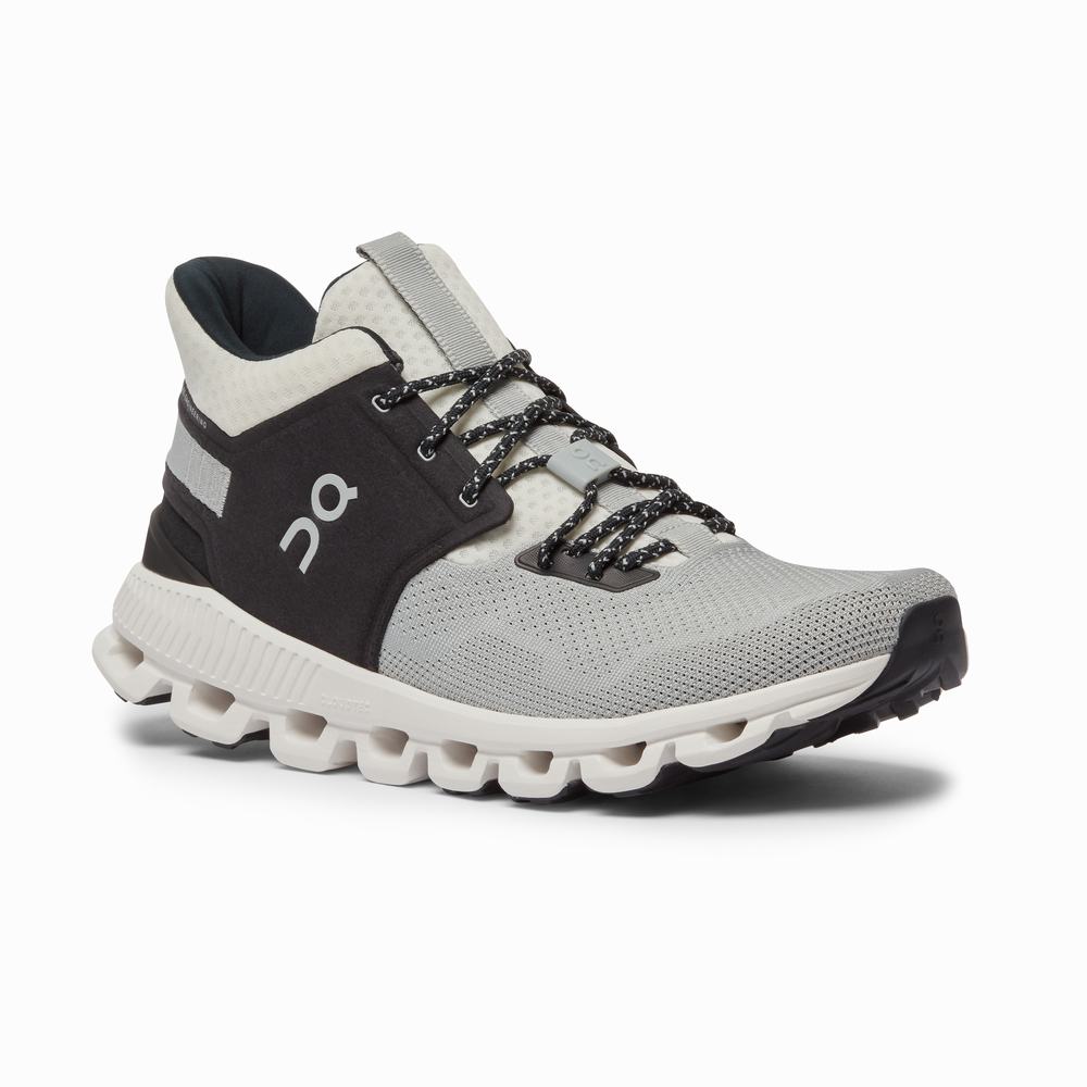 On Cloud Hi Edge Sneakers Heren Zwart Grijs | 978205WYT