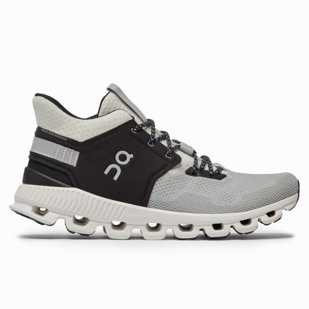 On Cloud Hi Edge Sneakers Heren Zwart Grijs | 978205WYT