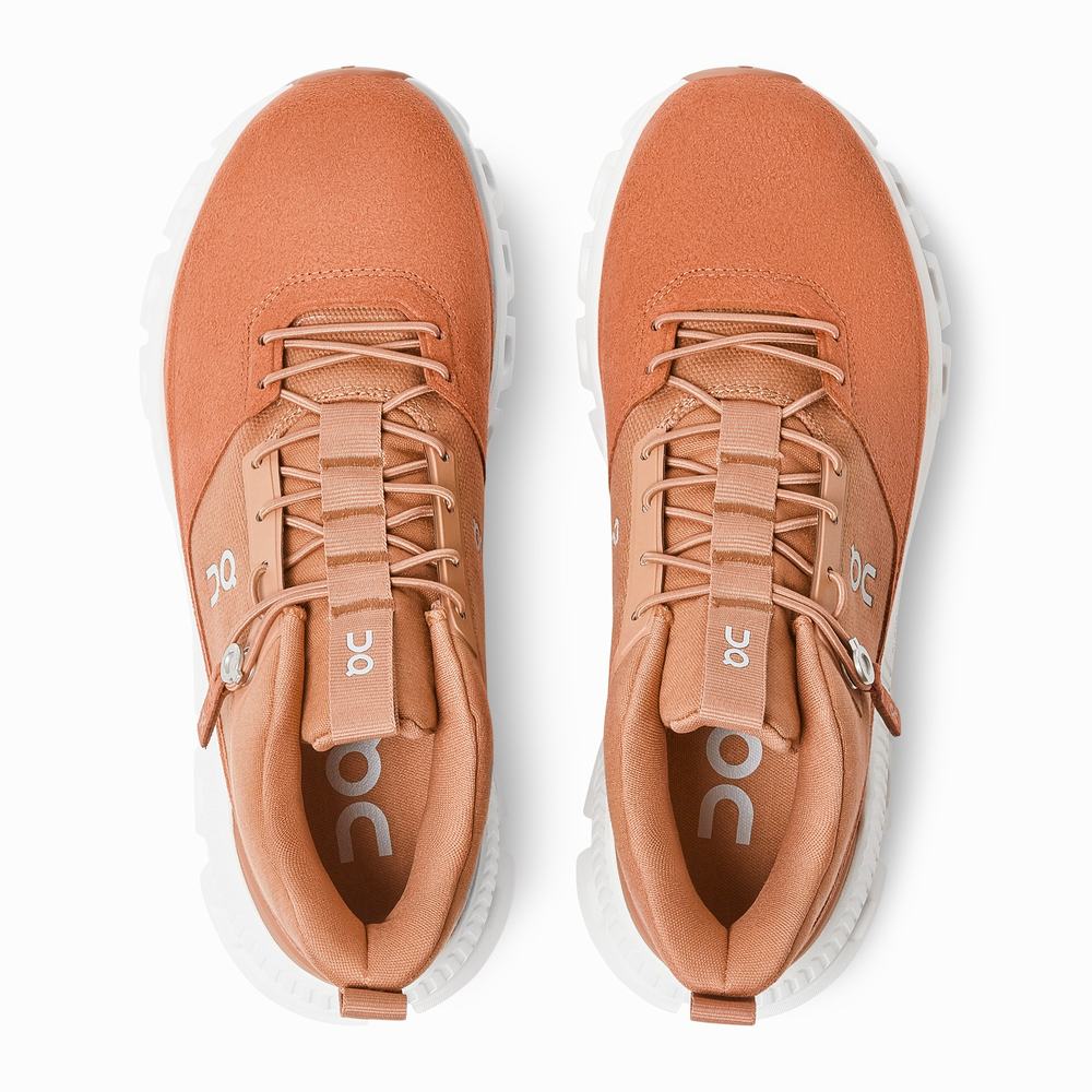 On Cloud Hi Sneakers Dames Oranje | 653879AQR