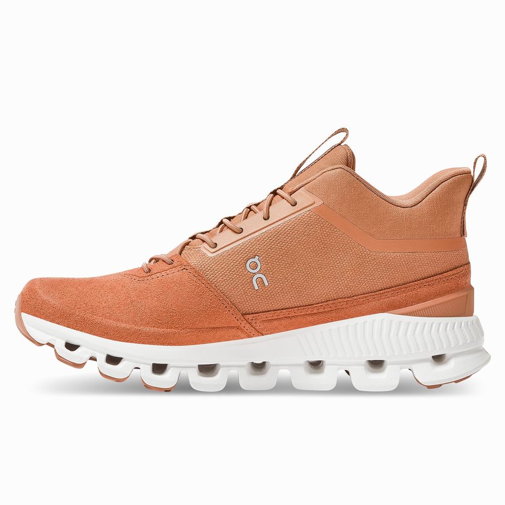 On Cloud Hi Sneakers Dames Oranje | 653879AQR