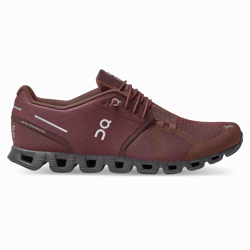 On Cloud Monochrome Road Loopschoenen Heren Claret | 623951ARH