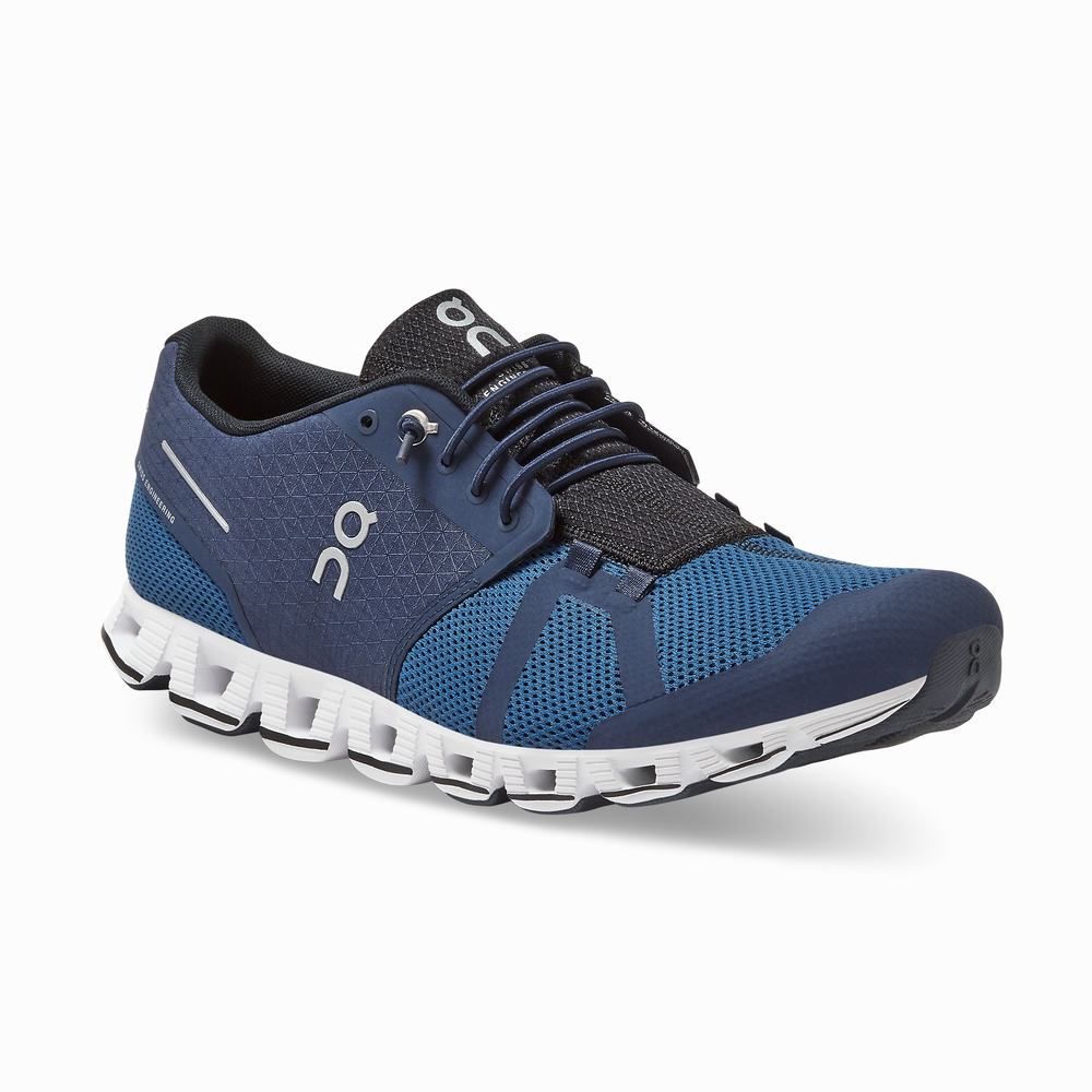 On Cloud Road Loopschoenen Heren Donkerblauw | 036792MXF