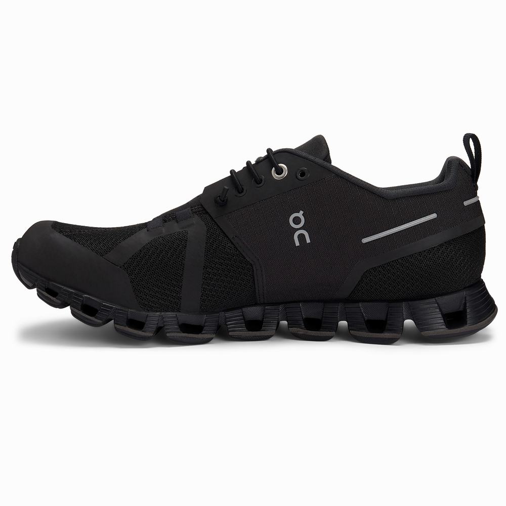 On Cloud Waterproof Road Loopschoenen Dames Zwart | 584120DHN