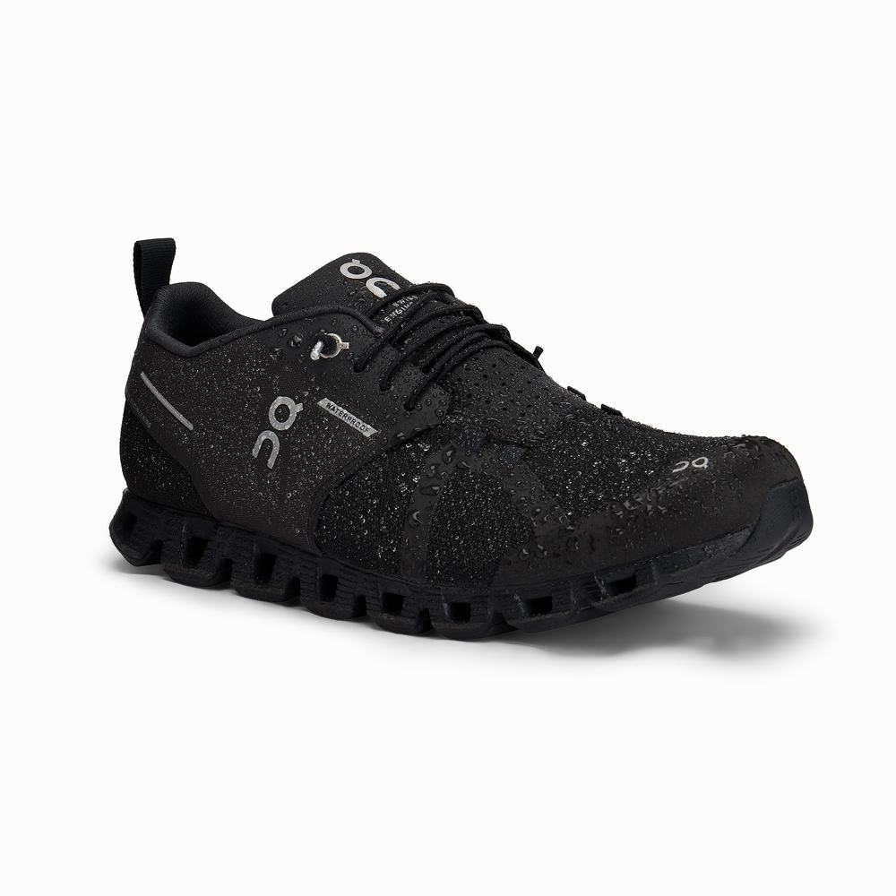 On Cloud Waterproof Road Loopschoenen Heren Zwart | 203478XKA