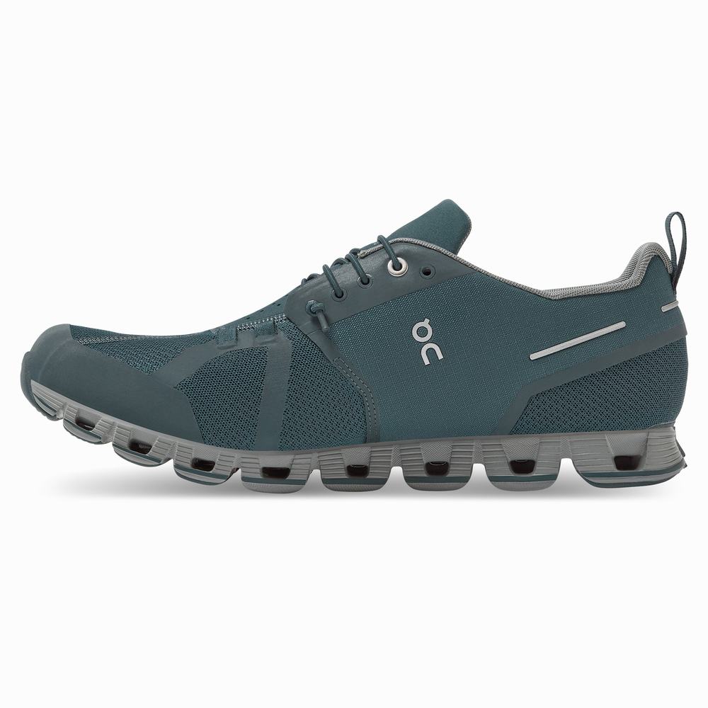 On Cloud Waterproof Road Loopschoenen Heren Wit | 027356GSQ