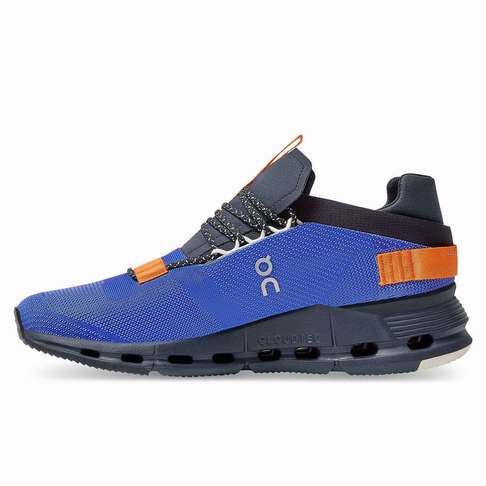 On Cloudnova Sneakers Heren Blauw | 625108FNT