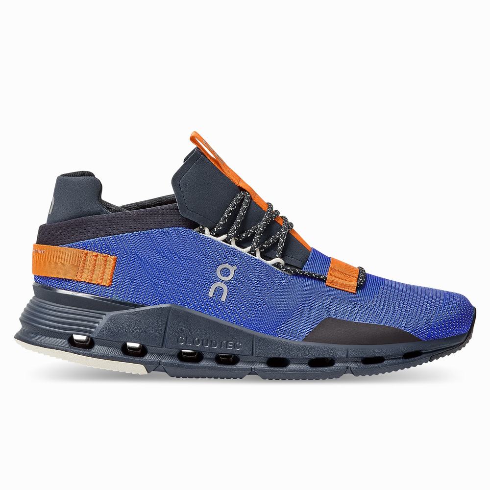 On Cloudnova Sneakers Heren Blauw | 625108FNT