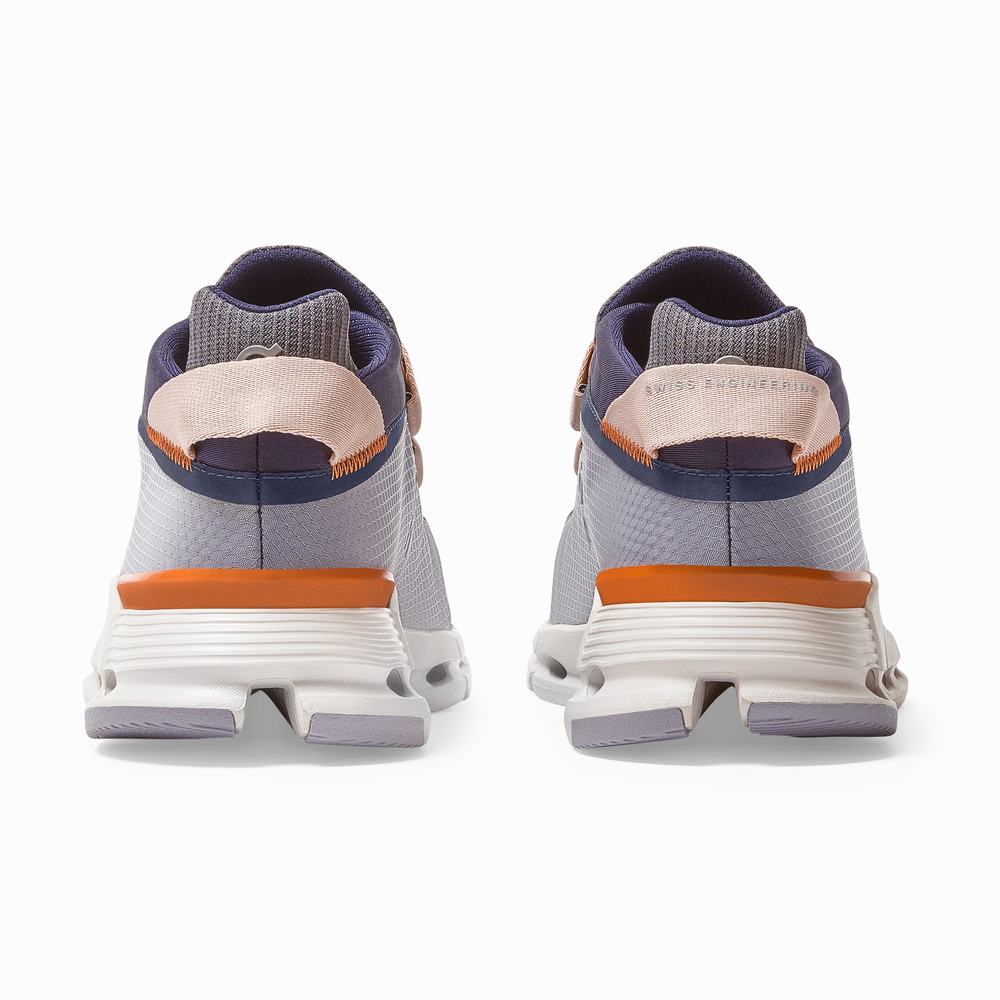 On Cloudnova Wrap Sneakers Dames Zilver | 408769MXC