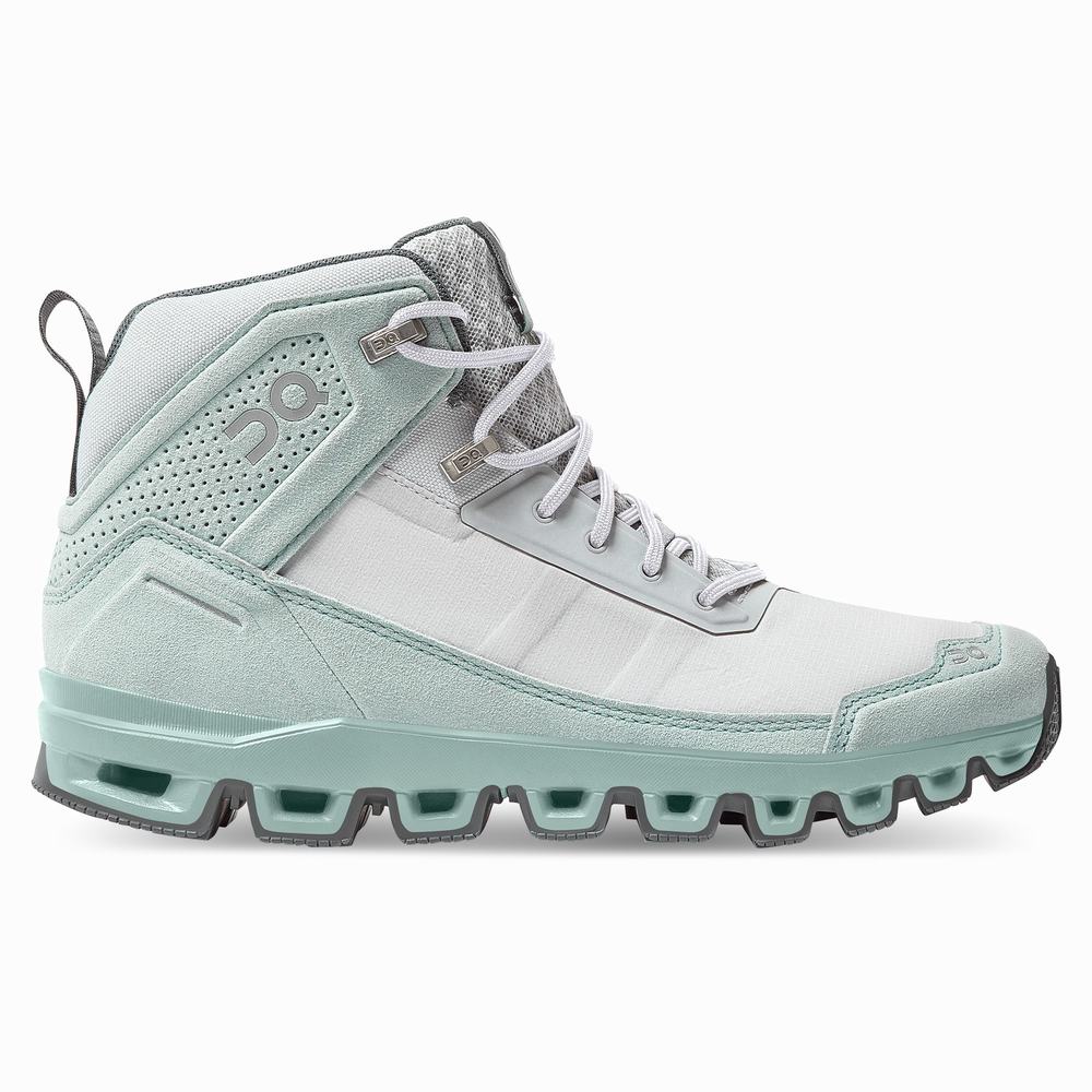 On Cloudridge Wandelschoenen Dames Groen Wit | 561239IEX