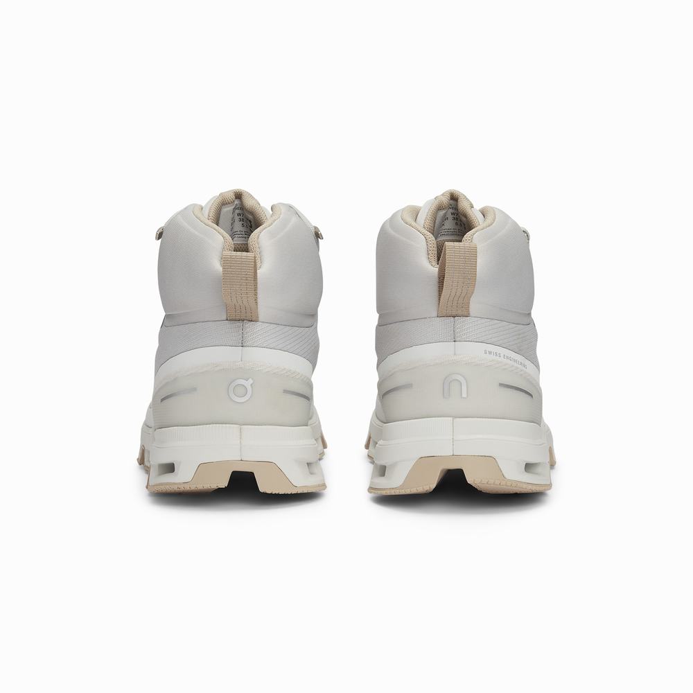 On Cloudrock Waterproof Wandelschoenen Dames Beige | 380716XZS