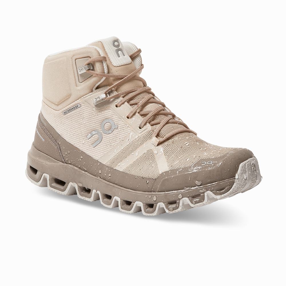 On Cloudrock Waterproof Wandelschoenen Dames Khaki | 765214GRA