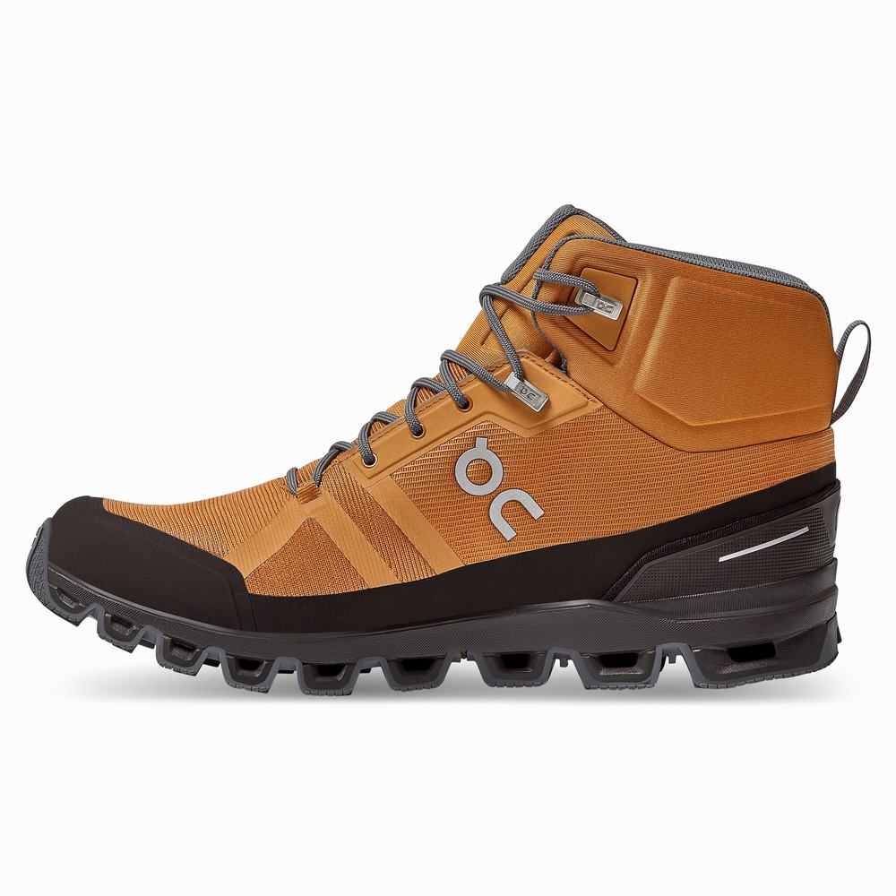 On Cloudrock Waterproof Wandelschoenen Heren Bruin | 289401GXW