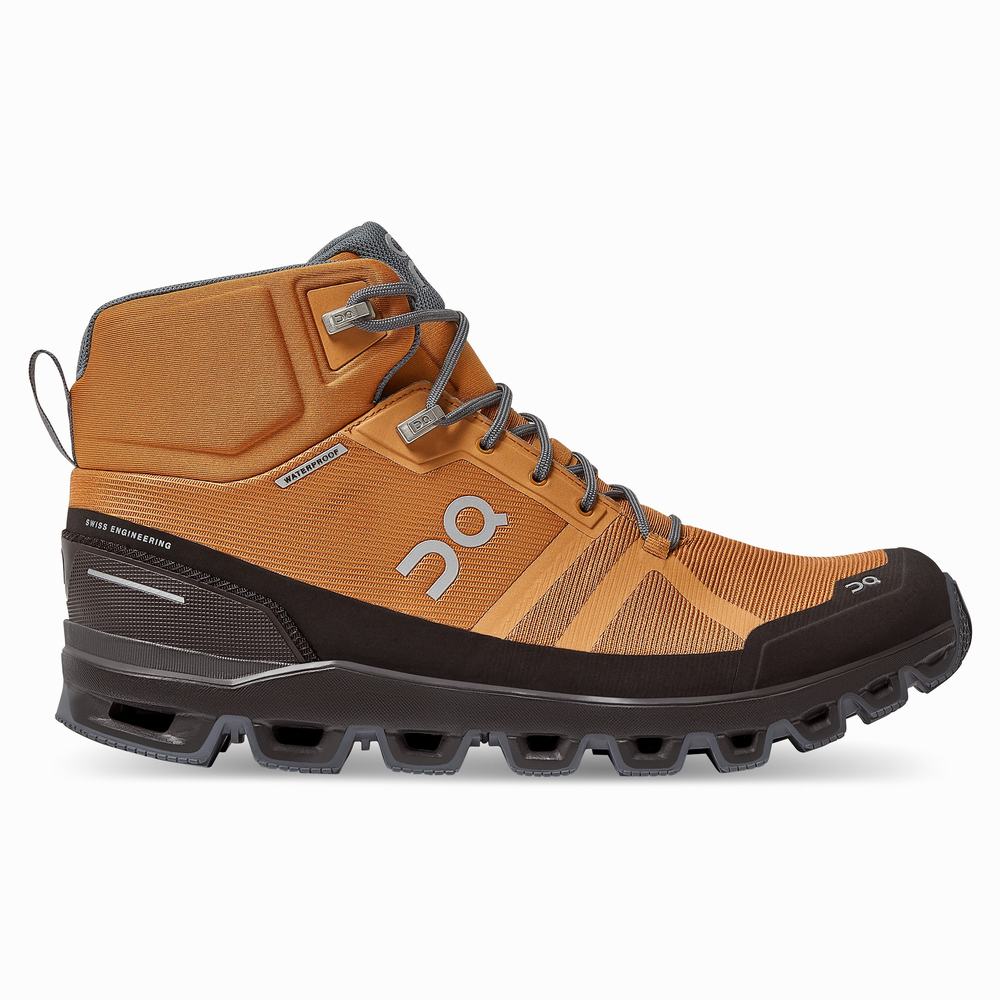 On Cloudrock Waterproof Wandelschoenen Heren Bruin | 289401GXW