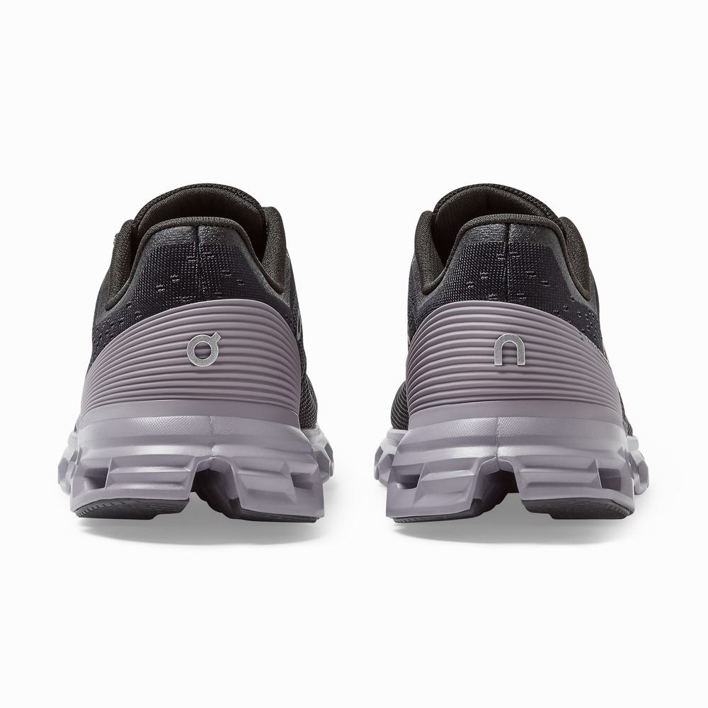 On Cloudstratus Road Loopschoenen Dames Zwart | 917064BSC