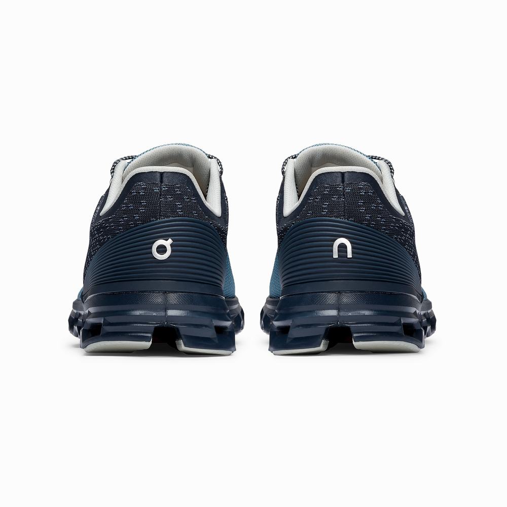 On Cloudstratus Road Loopschoenen Dames Donkerblauw | 785634ATU