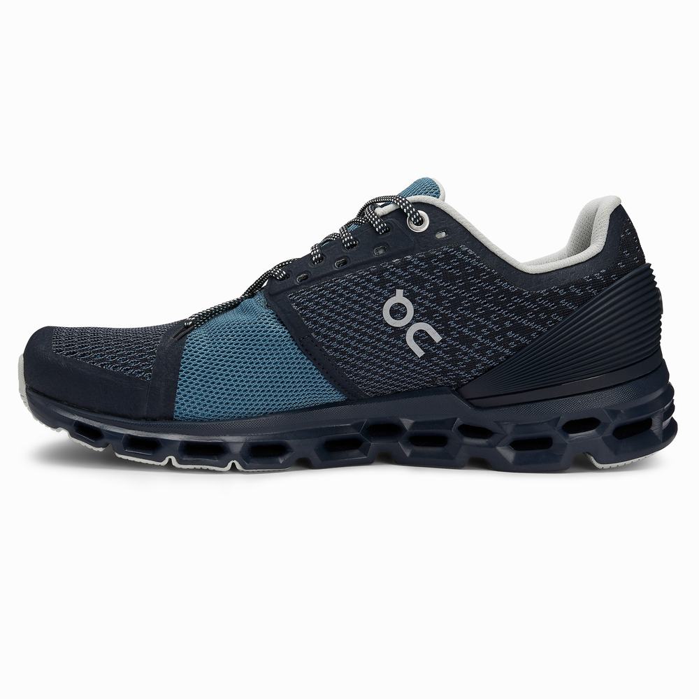 On Cloudstratus Road Loopschoenen Dames Donkerblauw | 785634ATU