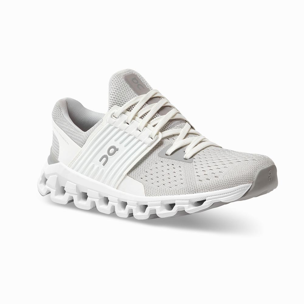 On Cloudswift Road Loopschoenen Dames Grijs Wit | 716093YRI