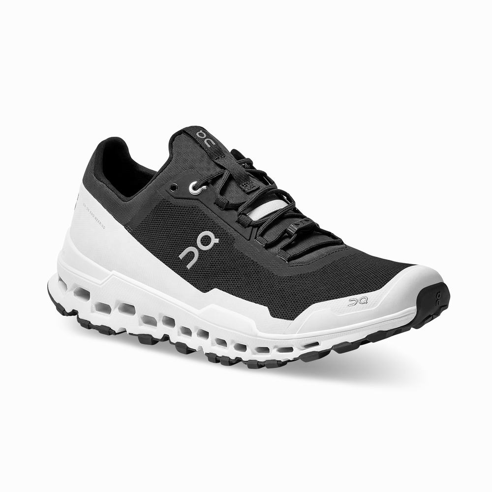 On Cloudultra Trailrunning Schoenen Heren Zwart Wit | 149286HRE