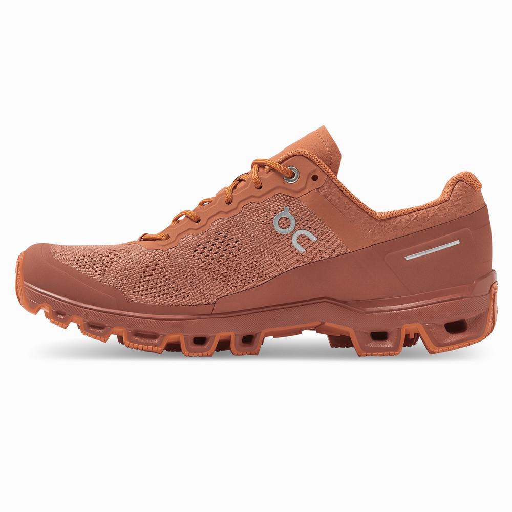 On Cloudventure Trailrunning Schoenen Dames Grijs Oranje | 084762NQK