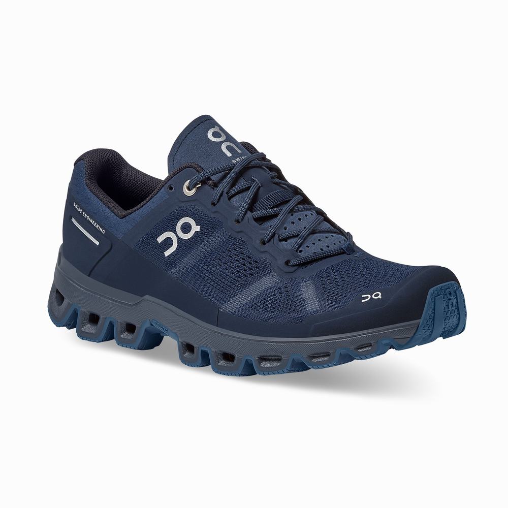 On Cloudventure Trailrunning Schoenen Dames Donkerblauw | 753681MCZ