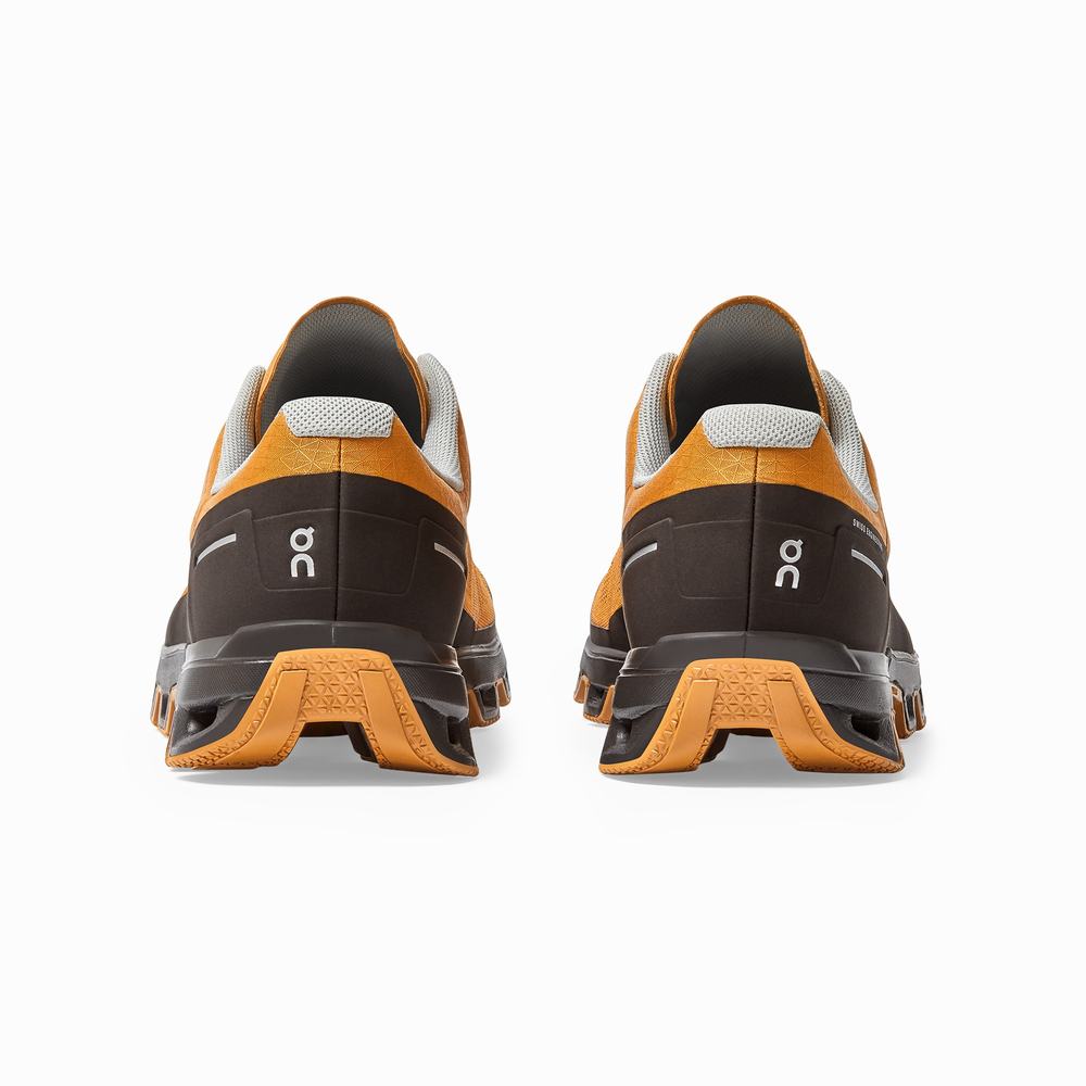 On Cloudventure Trailrunning Schoenen Heren Bruin Geel | 984271MDH