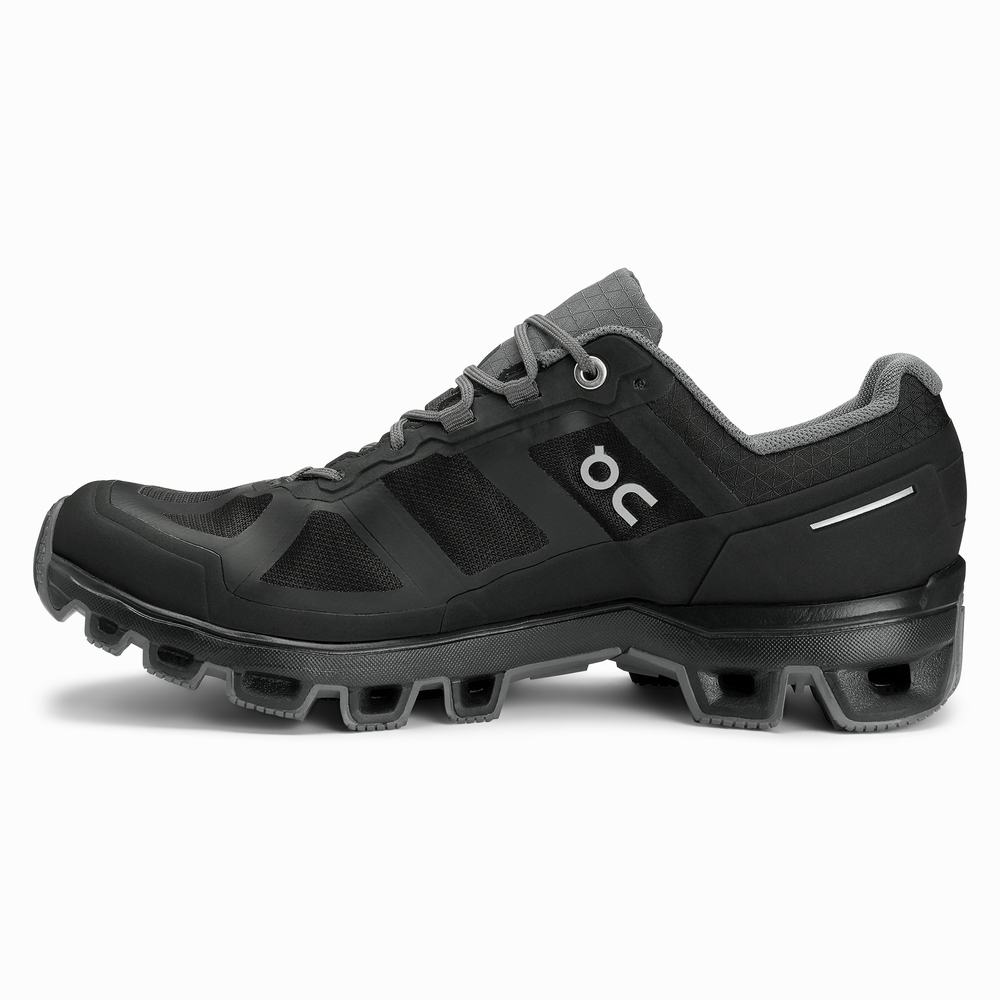 On Cloudventure Waterproof Trailrunning Schoenen Dames Zwart | 518904ITM