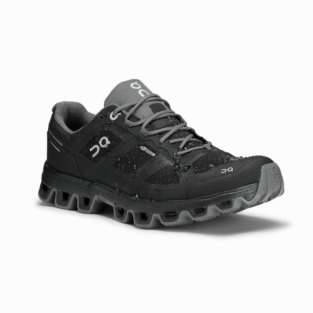 On Cloudventure Waterproof Trailrunning Schoenen Dames Zwart | 518904ITM