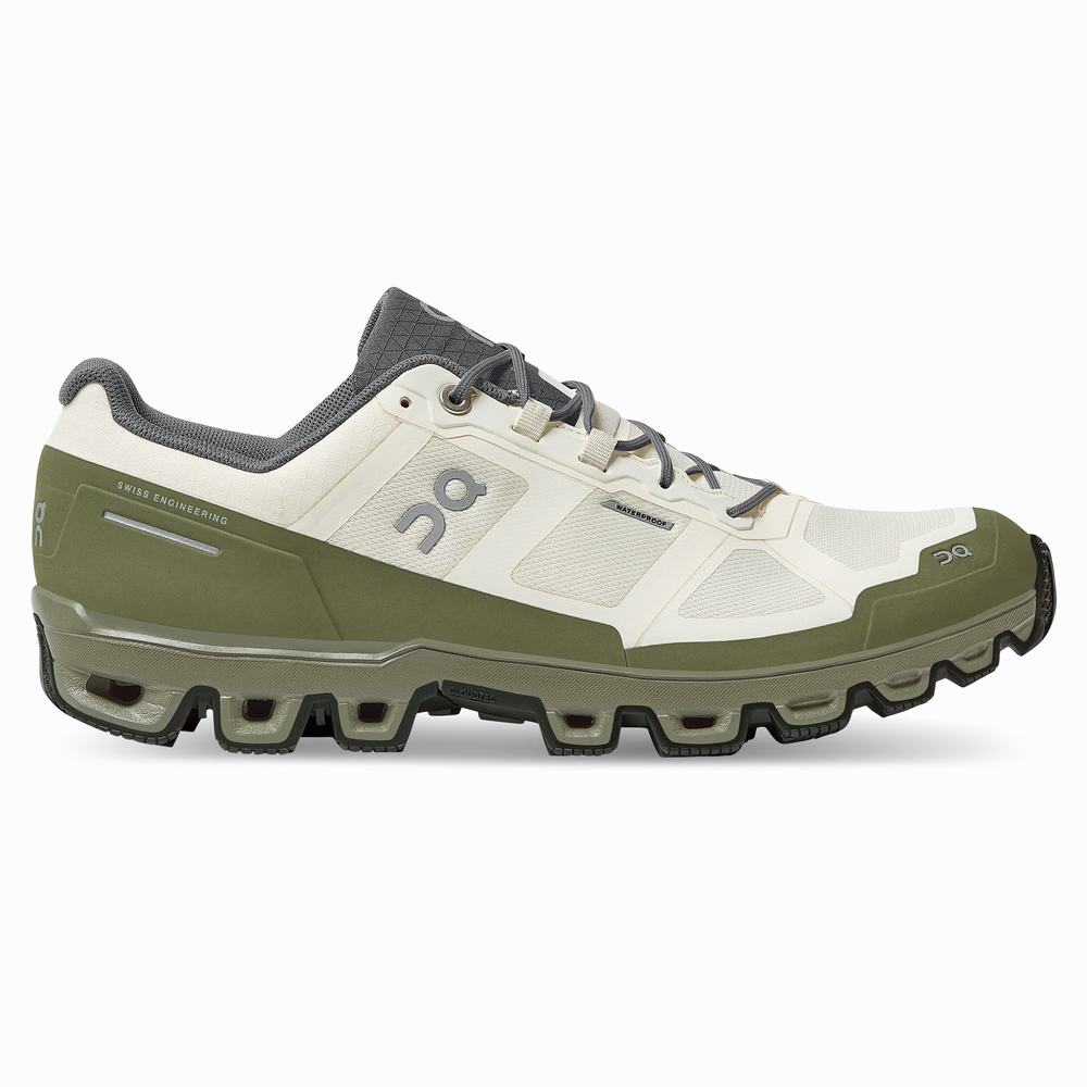 On Cloudventure Waterproof Trailrunning Schoenen Heren Wit | 108967MED