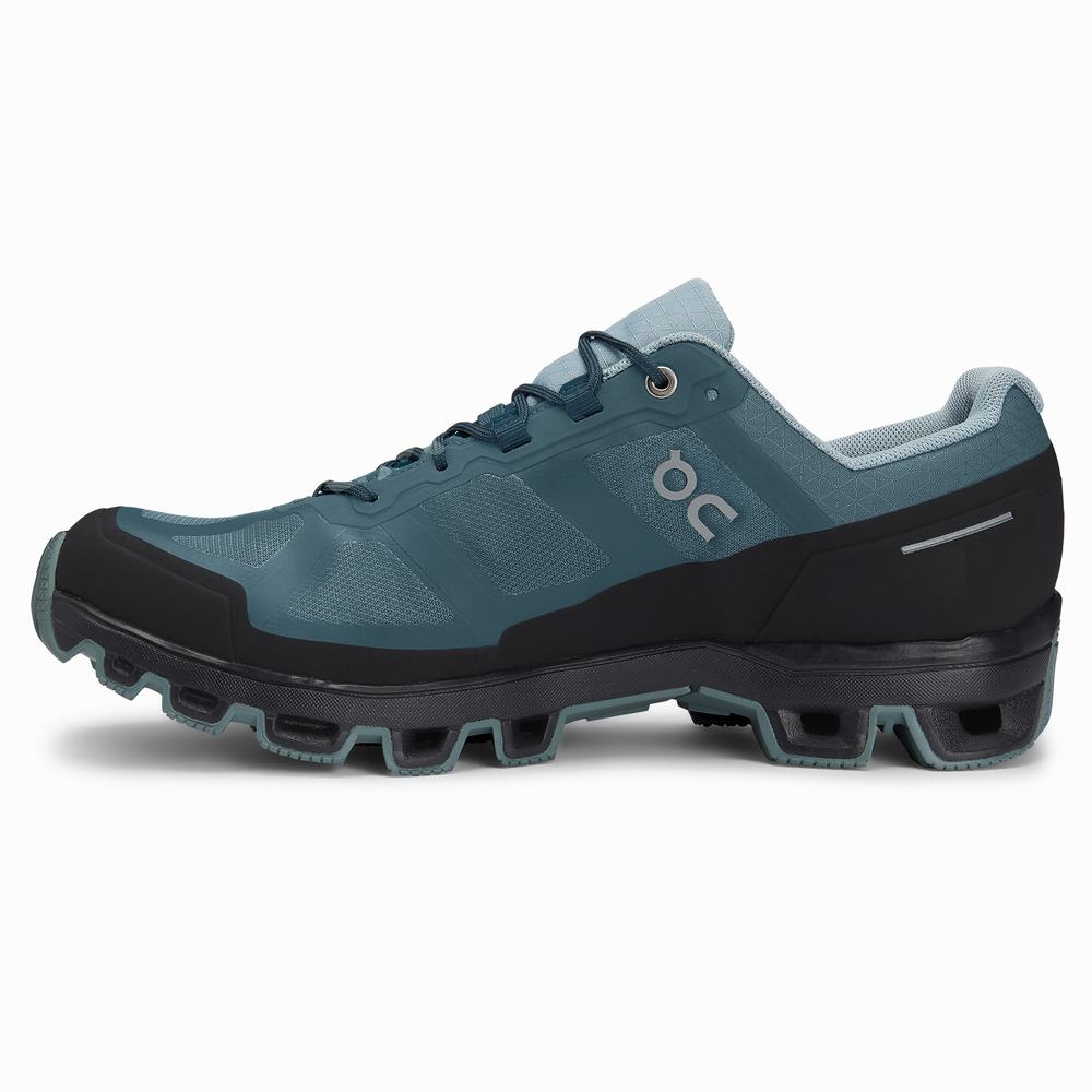 On Cloudventure Waterproof Trailrunning Schoenen Heren Lichtblauw | 763125NOP