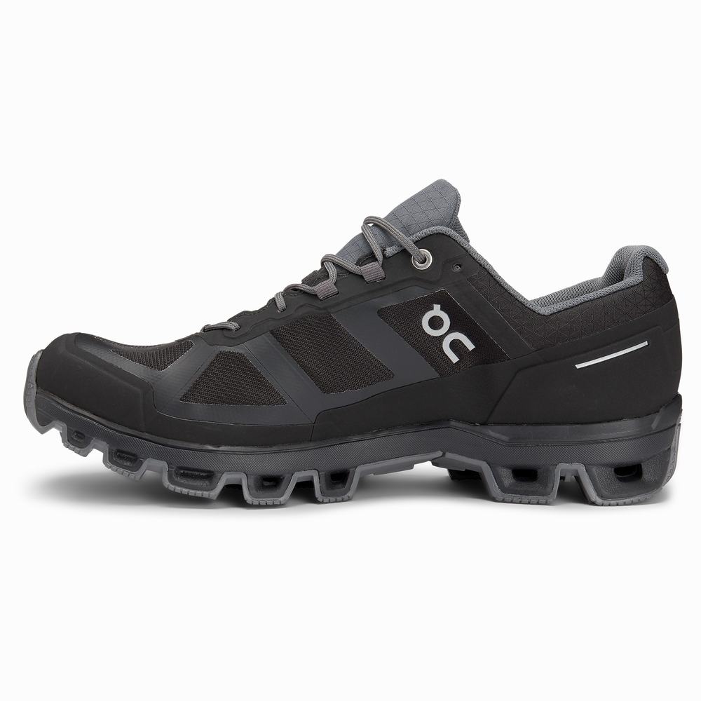 On Cloudventure Waterproof Trailrunning Schoenen Heren Zwart | 514032PTZ