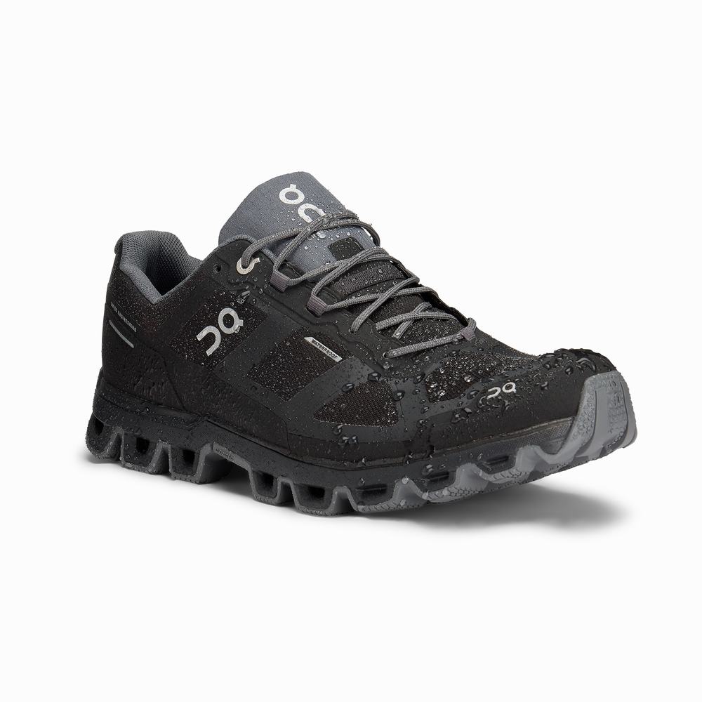 On Cloudventure Waterproof Trailrunning Schoenen Heren Zwart | 514032PTZ