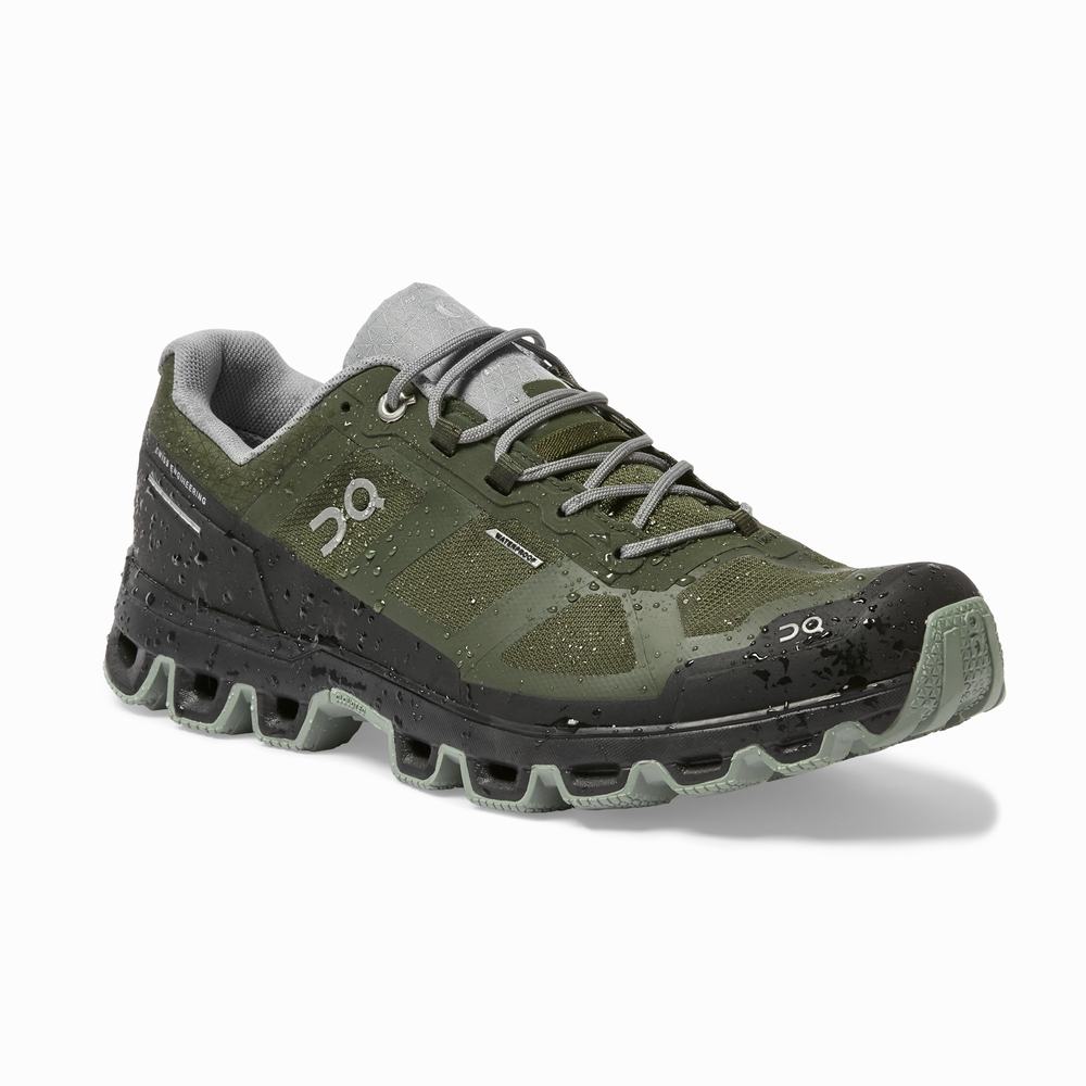 On Cloudventure Waterproof Trailrunning Schoenen Heren Groen | 834205CRM