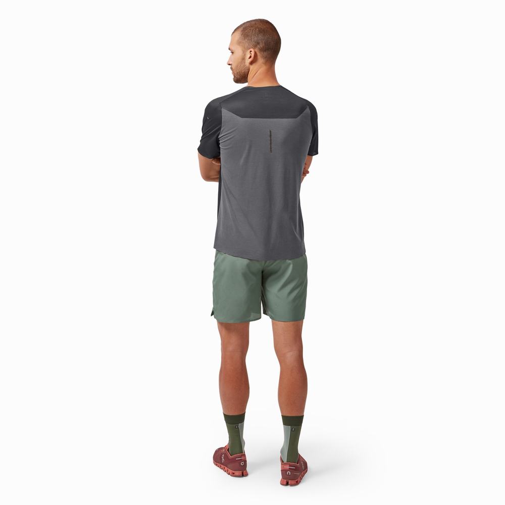 On Lightweight Hardloopshorts Heren Olijfgroen | 683192WXF