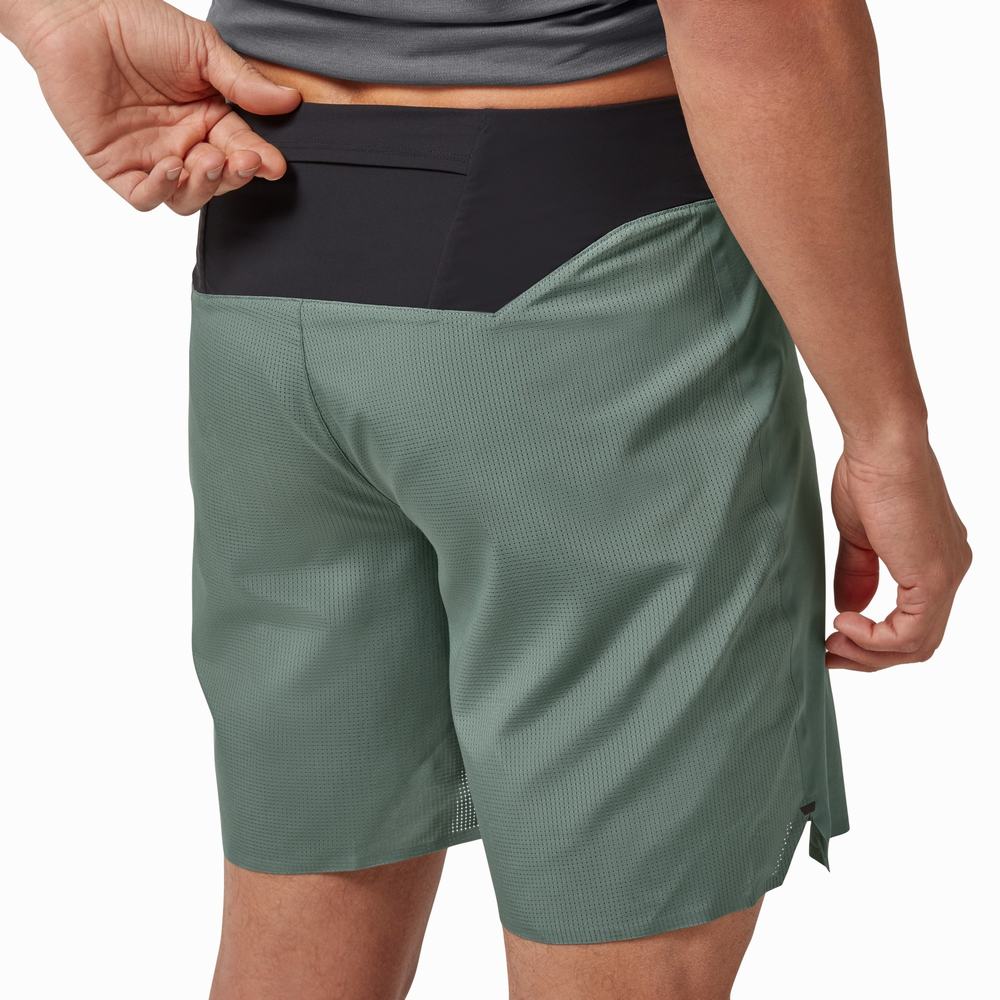 On Lightweight Hardloopshorts Heren Olijfgroen | 683192WXF